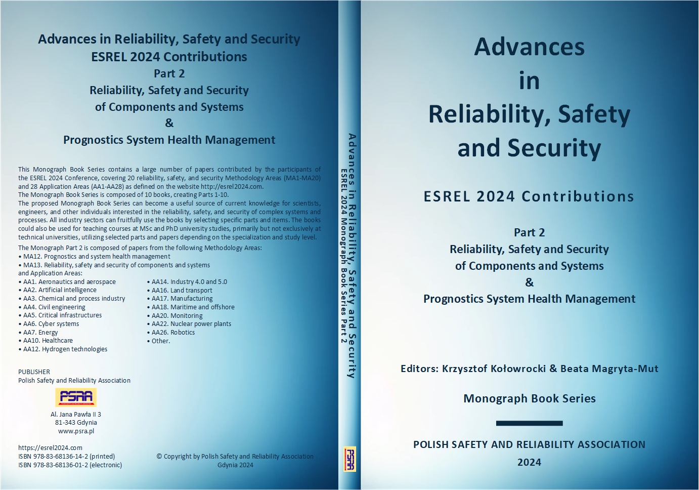 Part 2 Reliability, Safety and Security of Components and Systems & Prognostics System Health Management